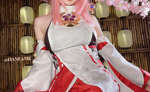雨波_HaneAme原神 _八重神子(34P96MB)在线鉴赏