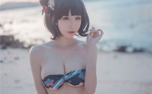 爱老师_PhD 葛饰北斋 泳装 [21P-188M]