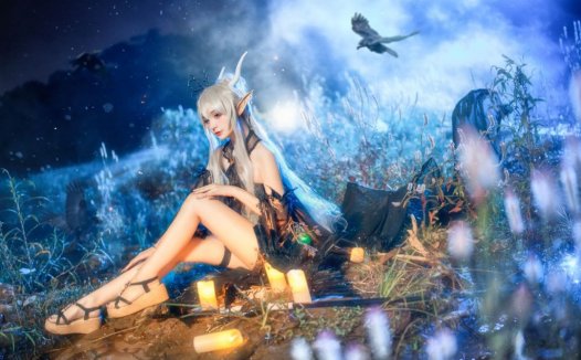 超高颜値的00后仙九Airi的个人介绍和cos作品合集