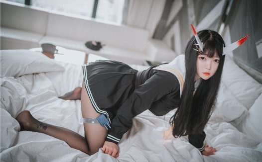 韩国妹子 아람(Aram) 可爱小恶魔写真合集[12套