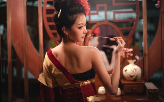 沧霁桔梗 COS摄影作品合集9套